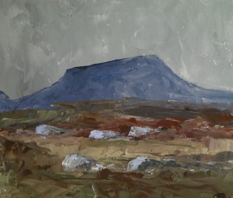 Muckish Mountain from Glen Lough, Co. Donegal by Maurice  Orr