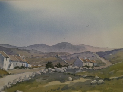 Hills behind Creeslough, Co. Donegal by Paul Holmes